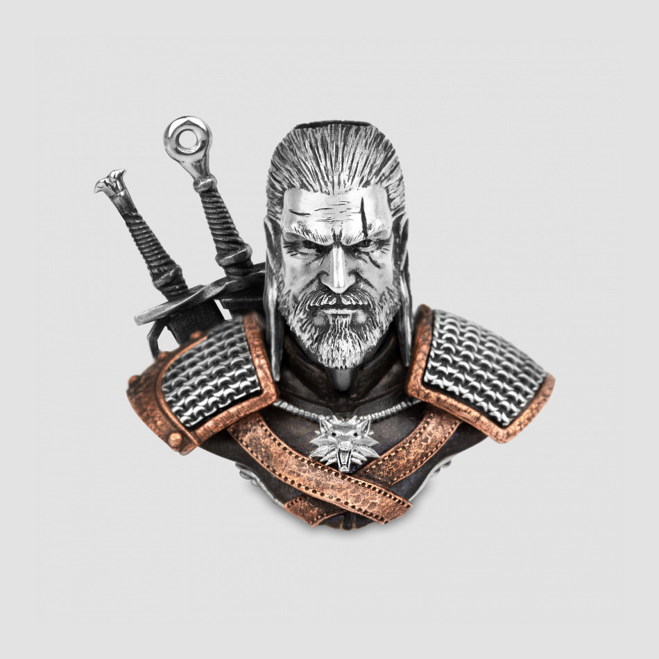 Бусина на темляк Ведьмак, OLD CASTER EDC, Россия