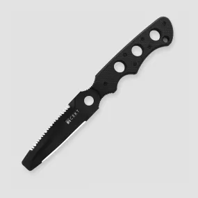Нож скрытого ношения с фиксированным клинком Hammond ABC Aqua, 8 см, CRKT, США, Городской нож скрытого ношения