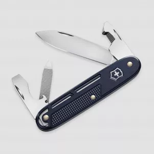 Нож швейцарский складной Synergy Alox, 7 см, 9 функций, VICTORINOX, Швейцария, Новинки