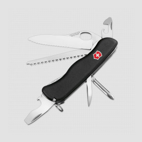Нож швейцарский многофункциональный складной Trailmaster One Hand, 12 функций, 9.2 см, VICTORINOX, Швейцария, VICTORINOX (Швейцария)