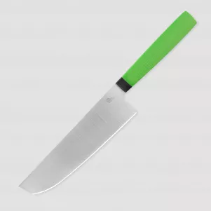 Нож кухонный накири для резки овощей NA160, 17,2 см, сталь N690, Green, OWL KNIFE, Россия, OWL KNIFE (Россия)