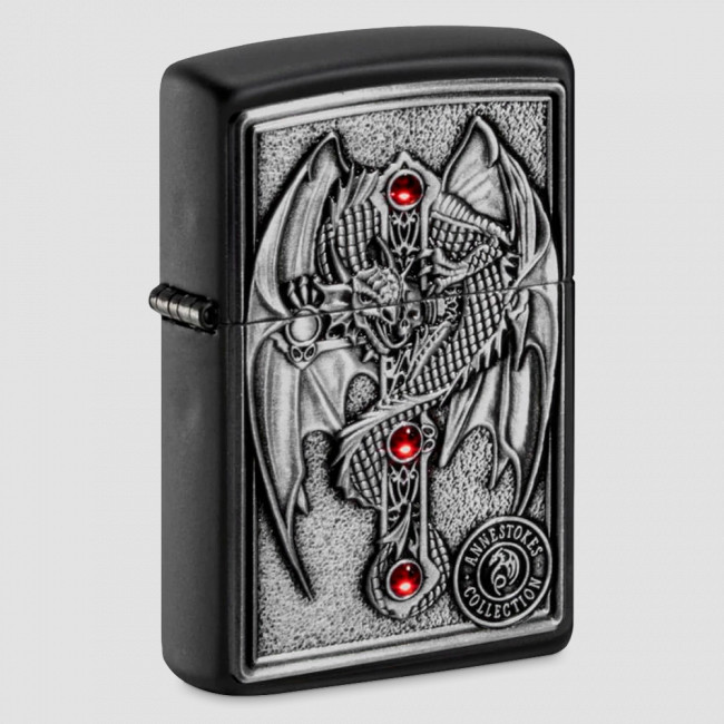 Зажигалка бензиновая Winged Dragon Cross, ZIPPO, США
