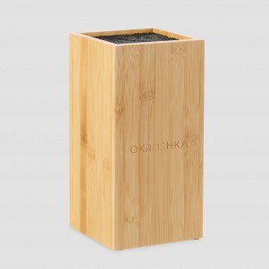 Подставка для ножей Bamboo, серия Подставка для ножей Bamboo, OKROSHKA, Россия, Подставки для ножей