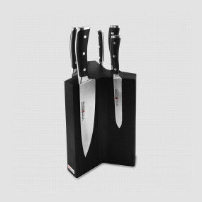 Набор из 6-ти кухонных ножей на подставке из бука, серия Classic Ikon, WUESTHOF, Золинген, Германия, Наборы ножей 6 предметов