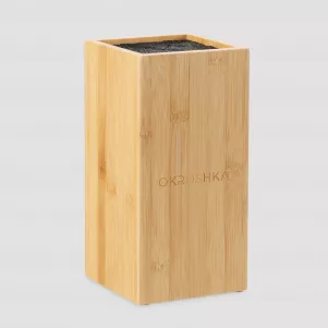 Подставка для ножей Bamboo, серия Подставка для ножей Bamboo, OKROSHKA, Россия, Подставки для ножей