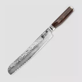 Нож кухонный, для хлеба, 23.0 см, 32 слоя, серия Shun Premier, KAI, Япония, KAI (Япония)