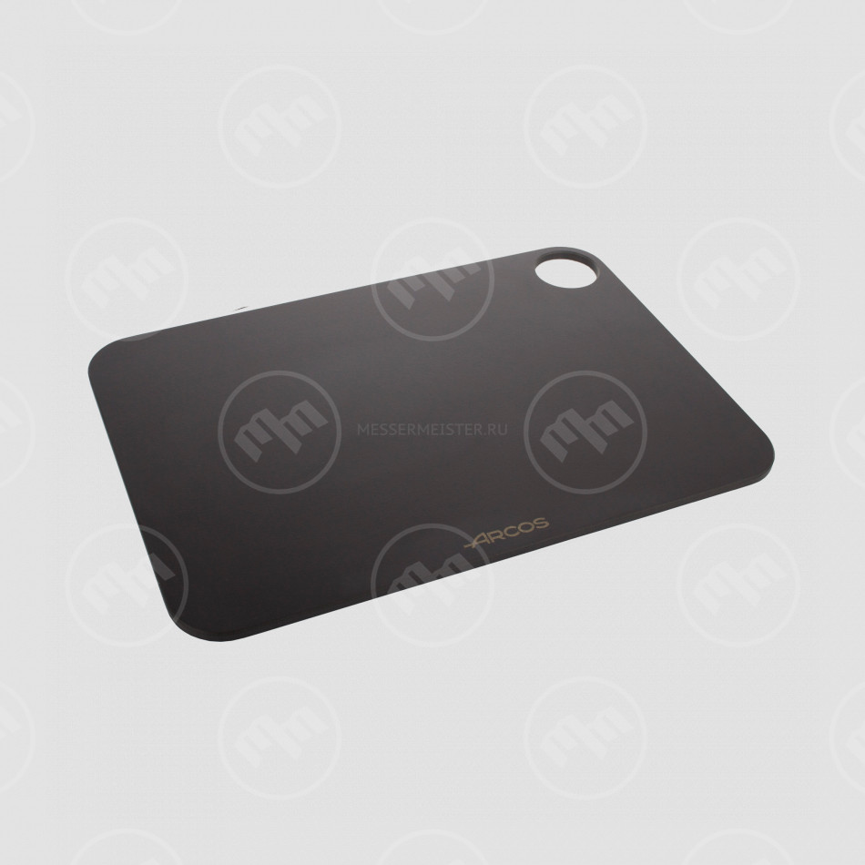 Доска разделочная 33х23 см, цвет черный, ARCOS, Испания