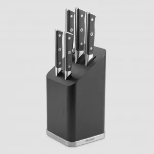 Набор из 5-ти ножей и ножниц в подставке, черный, серия Spectrum, ZWILLING J.A. HENCKELS, Германия, Наборы кухонных ножей ZWILLING