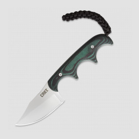 Нож шейный с фиксированным клинком Alan Folts Design Minimalist Bowie, 5,5 см, CRKT, США, 