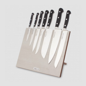 Набор кухонных ножей, 7 штук, на магнитной подставке ComposeEat, серия Classic Pro, BERGER CUTLERY, Германия, BERGER CUTLERY (Германия)