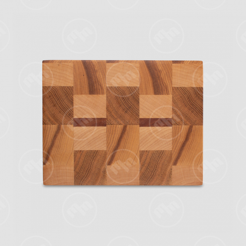 Доска разделочная торцевая 20х15х2 см, Мастерская Дяди Гарри, Россия