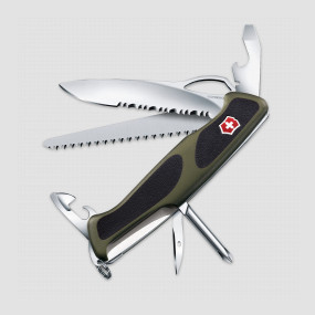 Нож швейцарский многофункциональный складной RangerGrip 178, 12 функций, 9.7 см, VICTORINOX, Швейцария, 