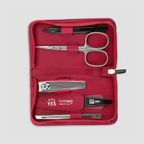 Набор маникюрный в кожаном футляре, 5 предметов, YES, Германия, YES (Германия)