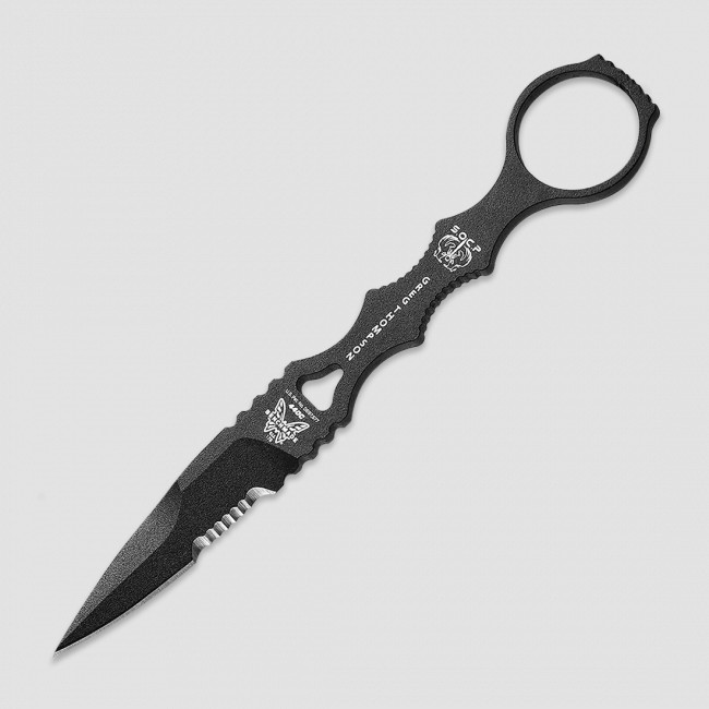 Нож скрытого ношения с фиксированным клинком SOCP, 8,7 см, BENCHMADE, США