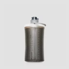 Бутылка для воды мягкая Flux, 1,5 л, серая, HydraPak, США, Бутылки для воды HYDRAPAK