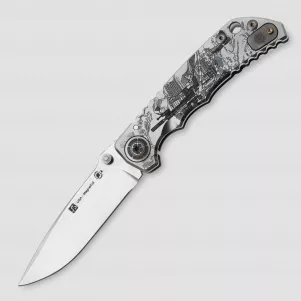 Нож складной Harsey Folding, 10 см, SPARTAN BLADES, США, Карманные ножи