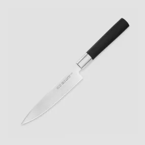 Нож универсальный, кухонный, 15.0 см, серия Wasabi Black, KAI, Япония, KAI (Япония)