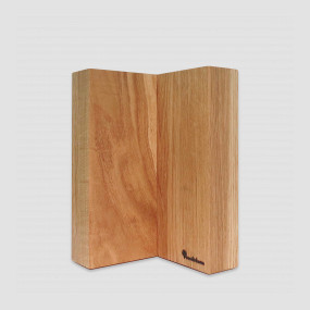 Подставка магнитная для 6-и ножей KS003SON, 24 х 15 х 15 см, дерево дуб, WOODINHOME, Россия, Подставки для ножей