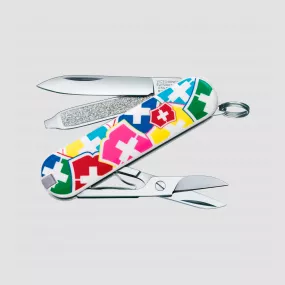 Нож швейцарский складной Classic SD VX Colors, 7 функций, 4 см, VICTORINOX, Швейцария, Швейцарский нож