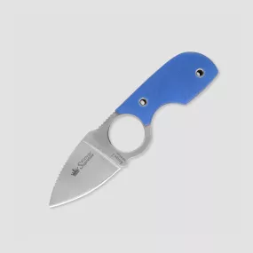 Нож с фиксированным клинком Amigo-Z, Satin, сталь AUS8, синий, KIZLYAR SUPREME, Россия, Ножи тычковые