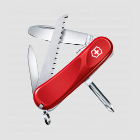 Нож швейцарский многофункциональный складной Junior 17 8 функций, 6.5 см, VICTORINOX, Швейцария, VICTORINOX Evolution