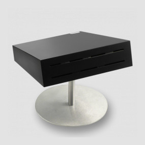 Подставка для 7 ножей, комбинированная, нержавеющая сталь, дерево, цвет черный, серия Knife blocks, WUESTHOF, Золинген, Германия, Подставки для ножей WUESTHOF