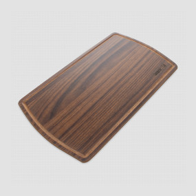 Доска композитная с желобом для сервировки, 37х21см, орех, серия Fashion, ComposeEat, Россия, Сервировочные доски COMPOSE EAT