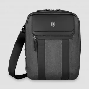 Сумка через плечо Architecture Urban2 Crossbody Bag, 6 л, полиэстер/кожа, серый, VICTORINOX, Швейцария, Сумки