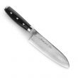Нож кухонный Сантоку 16,5 см, Santoku, дамасская сталь, серия Gou, YAXELL, Япония_00794940036277744158.jpg
