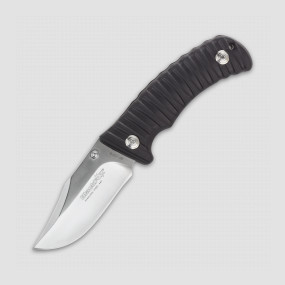 Нож складной Blackfox Hunting Clip Point Folder Black , 9 см, FOX, Италия, Городские EDC-ножи