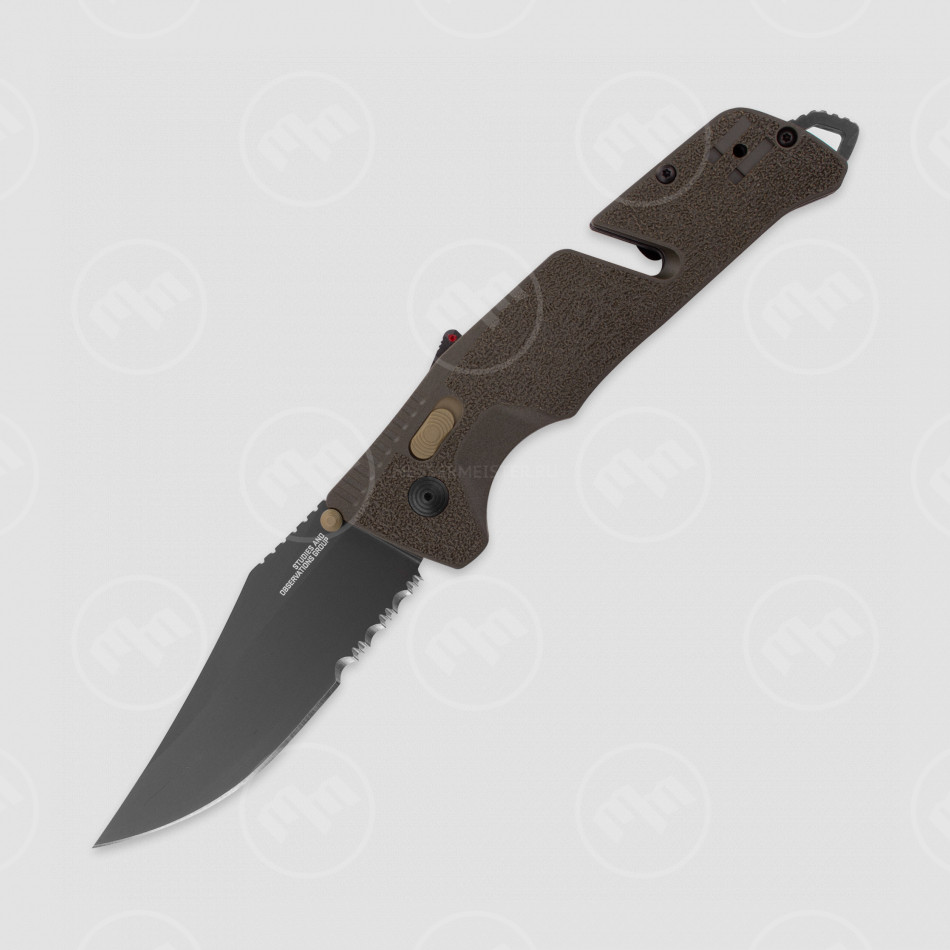 Нож полуавтоматический складной Trident AT, 9,4 см, SOG, США