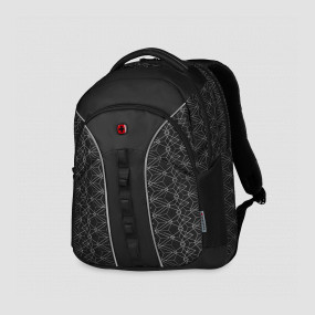 Рюкзак городской Sun, размер: 47 х 35 х 27 см, цвет: черный, WENGER, Швейцария, WENGER (Швейцария)