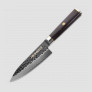 Нож кухонный поварской Шеф, 15 см, Black Damascus, HEIMCUT, Россия