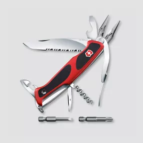 Нож швейцарский многофункциональный складной RangerGrip 174 Handyman, 17 функций, 9.7 см, VICTORINOX, Швейцария, Швейцарский нож
