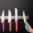 Нож кухонный для хлеба, 20 см, розовая ручка, серия Chopping boards and Knives, TREBONN, Италия_00816280049667481878.jpg