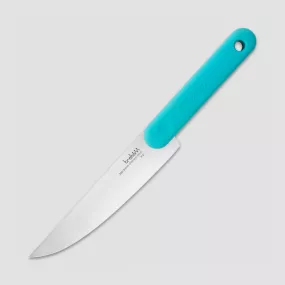 Нож кухонный для нарезки, 18 см, голубая ручка, серия Chopping boards and Knives, TREBONN, Италия, 