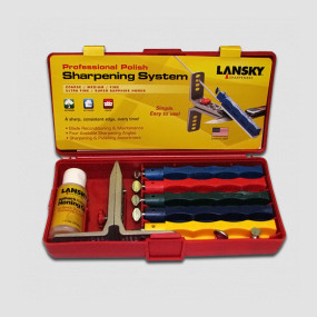 Набор точильного приспособления, с 5 керамическими камнями Coarse /Medium/ Fine/Ultra-Fine + Sapphire Polishing, LANSKY, США, LANSKY (США)