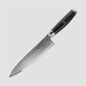 Поварской кухонный нож 20 см, Gyuto, дамасская сталь, серия Ypsilon (193 слоя), YAXELL, Япония, YAXELL (Япония)