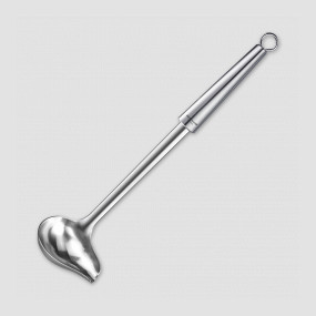 Половник из нержавейки для соуса 30 см, сталь, серия Steel, Westmark, Германия, Кухонные принадлежности WESTMARK
