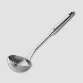 Половник из нержавейки, размер: 38 см, материал: нержавеющая сталь, серия TWIN Pure steel, ZWILLING J.A. HENCKELS, Германия, Аксессуары кухонные ZWILLING