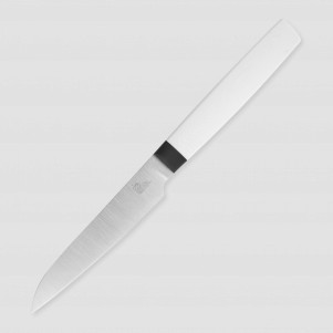 Нож кухонный для чистки овощей и фруктов P100, 9,7 см, сталь Elmax, White, OWL KNIFE, Россия, OWL KNIFE (Россия)
