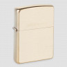 Зажигалка ZIPPO с покрытием Brushed Brass, латунь/сталь, золотистая, матовая, ZIPPO, США