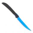 Нож складной для стейка Itto-Ryu Folding Steak, Blue Ti-Coated D2 Tool Steel, Carbon Fiber Handles, HIKARI, Япония_00788560073609115918.jpg