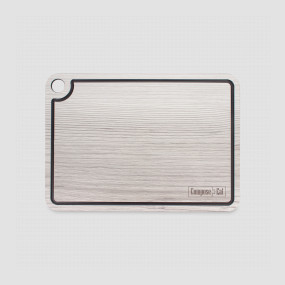 Доска композитная разделочная с желобом, 29x20 см, белое дерево, серия Elegance, ComposeEat, Россия, COMPOSE EAT (Россия)