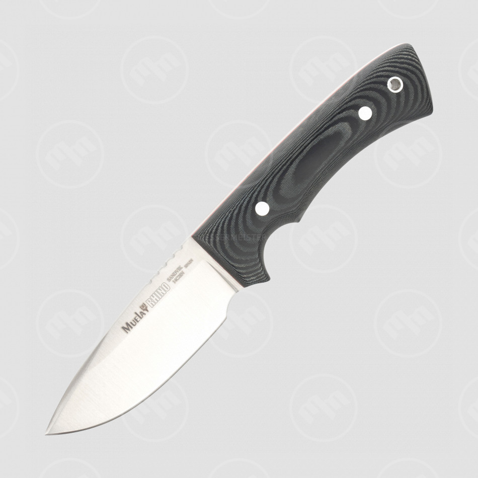 Нож с фиксированным клинком RHINO, чехол кожа, MUELA, Испания
