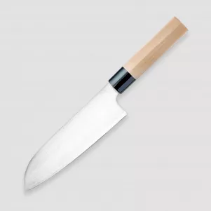 Нож кухонный поварской Сантоку, 17 см, серия Zen, TOJIRO, Япония, Кухонные ножи TOJIRO