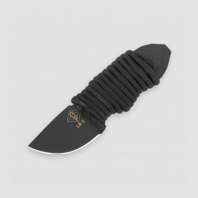 Нож шейный с фиксированным клинком Black Cord Wrap, 4,4 см, ONTARIO, США, 