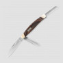 Нож многофункциональный Stockman 3 Blade Woodgrain, 7.0 см, BUCK, США