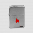 Зажигалка Flame Brushed Chrome, ZIPPO, США_00804260055385293435.jpg