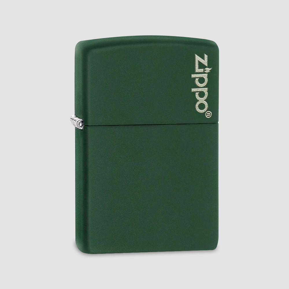 Зажигалка Classic Green Matte Logo Zippo, ZIPPO, США